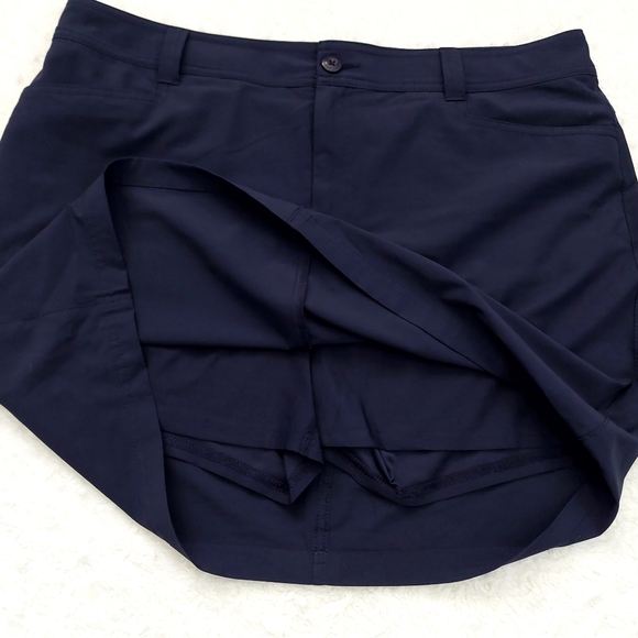 Eddie Bauer 2.0 Adventurer Skort Navy - Size 14 - Picture 5 of 10